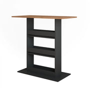 Vicco Tavolo da bar Quercia dorata/antracite 110 x 55 cm