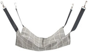 Hangmat per animali - letto per animali appeso - asciugamano per animali sottile per primavera e estate - letto per animali - asciugamano per animali - decorato a doppia faccia - lavabile - adatto per animali fino a 9 kg - 27 x 27 cm