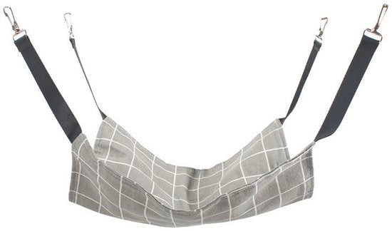 Hangmat per animali - letto per animali appeso - asciugamano per animali sottile per primavera e estate - letto per animali - asciugamano per animali - decorato a doppia faccia - lavabile - adatto per animali fino a 9 kg - 27 x 27 cm