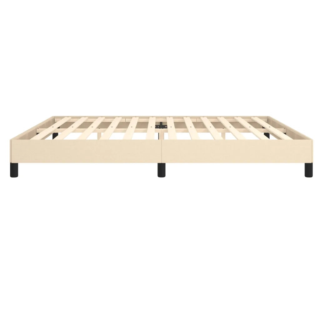 Giroletto senza Materasso Crema 200x200 cm in Tessuto 346749