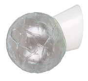 Applique Grace sfera vetro bianca E27 IP20 Rabalux 2432