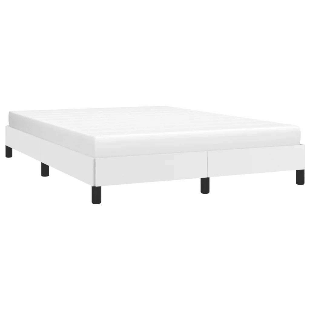 Giroletto-Struttura Letto Bianco 140x200 cm in Similpelle 464668