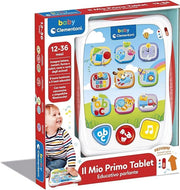 Il Mio Primo Tablet Parlante, Gioco Interattivo con Luci e Suonii, Insegna Numeri, Lettere, Forme e Versi degli Animali,