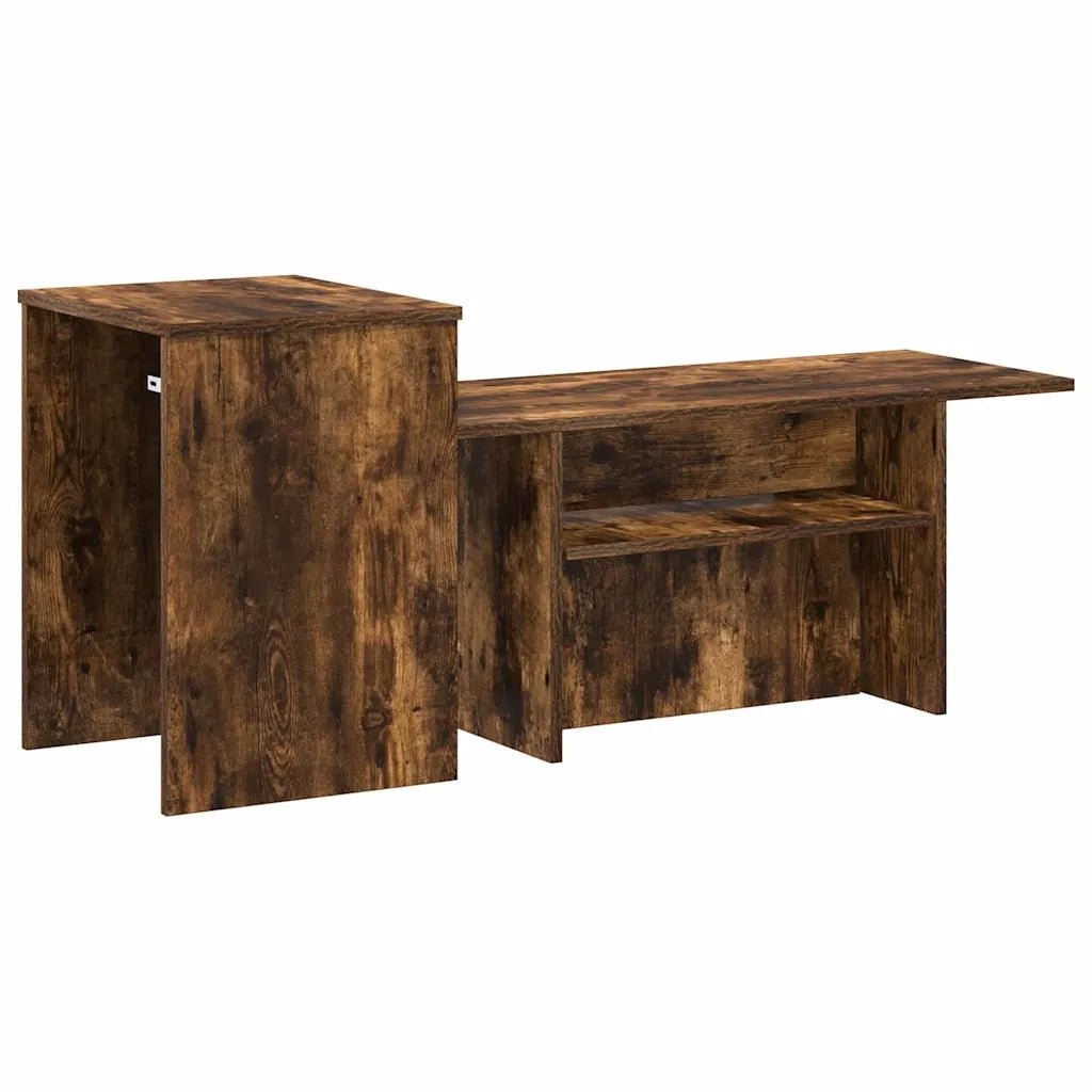 Tavolo consolle Rovere fumé 91,5 x 35 x 38,5 cm 891164