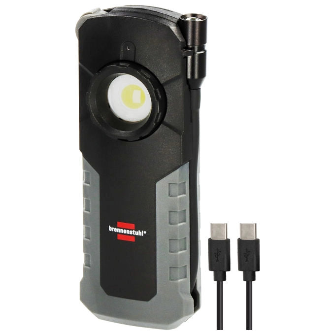 Brennenstuhl 1173730001 Lampada portatile ricaricabile a LED Flusso luminoso 1000 lm Autonomia 12 h IP54 colore Nero