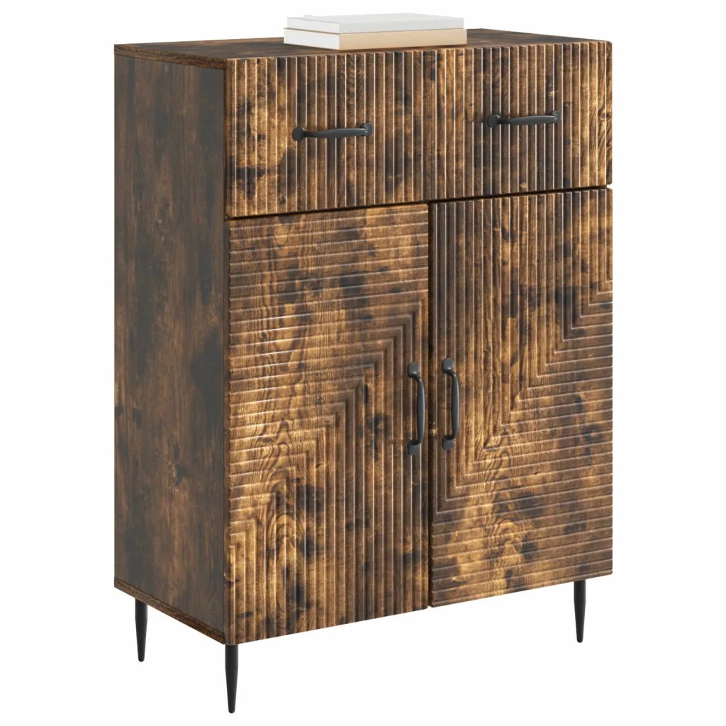 Credenza Rovere Fumo 66 x 34,5 x 89,5 cm Legno ingegnerizzato 894870