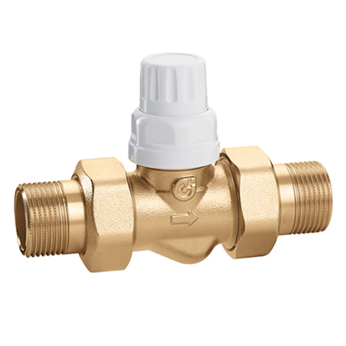 Caleffi valvola di zona a due vie predisposta comando elettrotermico 1/2"