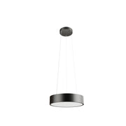 Plafoniera Sospesa TOT Beneito & Faure 40W 450mm 115º Tuya CCT 2600K-4000K dimmerabile Nero Opaco - Illuminazione Smart Design Moderno