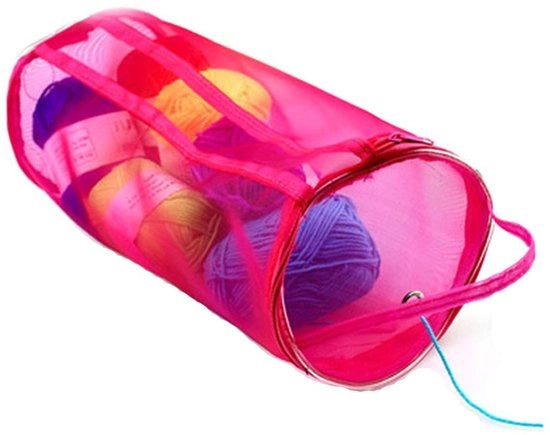 Tas per Hobbyista in Nylon - Accessori per Maglia - Leggero e Sostenibile - Organizzatore per Maglia - Tas per Maglia - Tas per Hobby