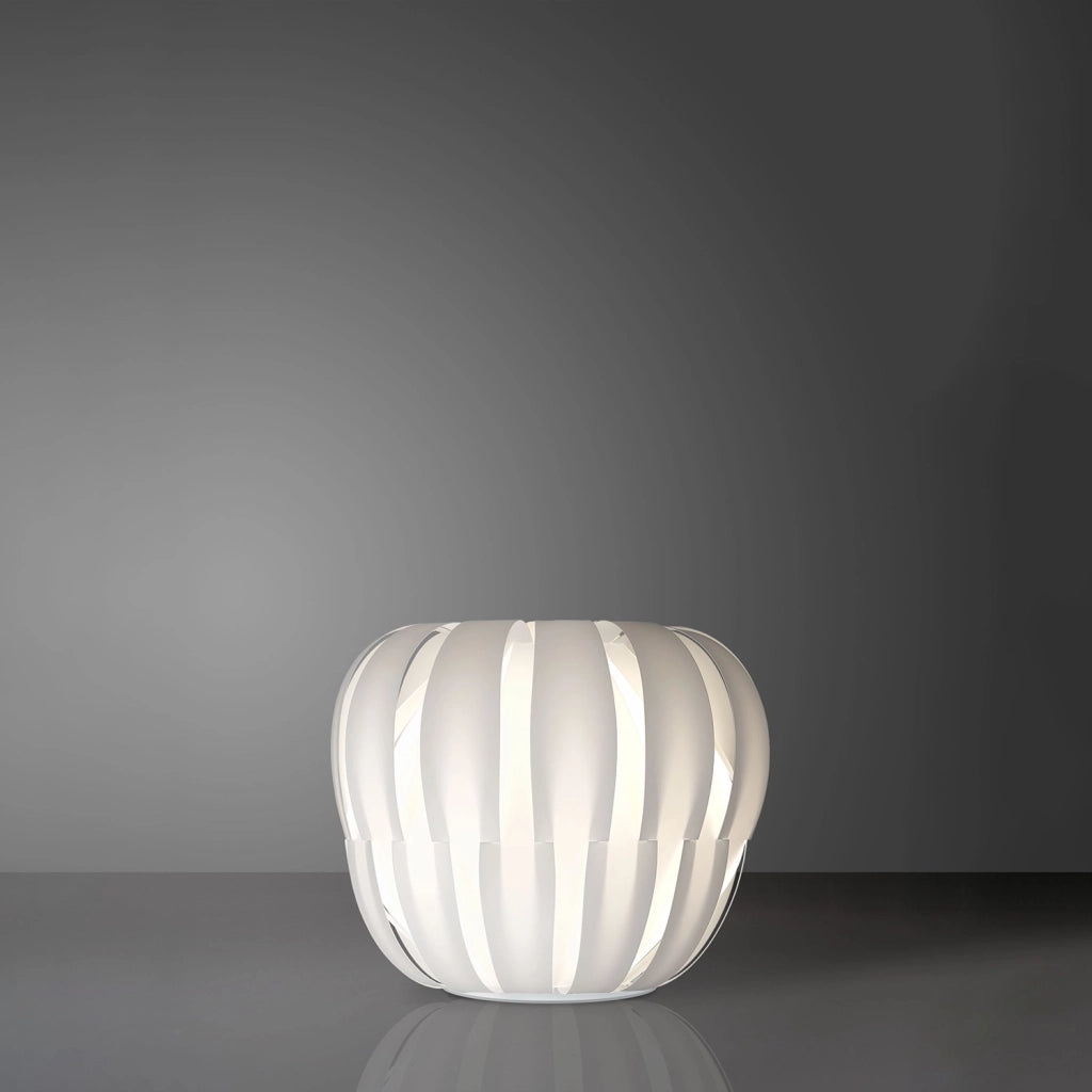 Piantana Moderna Queen Polilux ® Bianco E Metallo 2 Luci E27