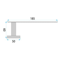 Portasciugamano Da Bagno 209 Oste Chrome