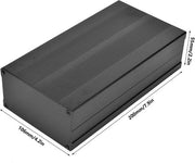 Scatola di progetto in alluminio per elettronica DIY 55x106x200mm