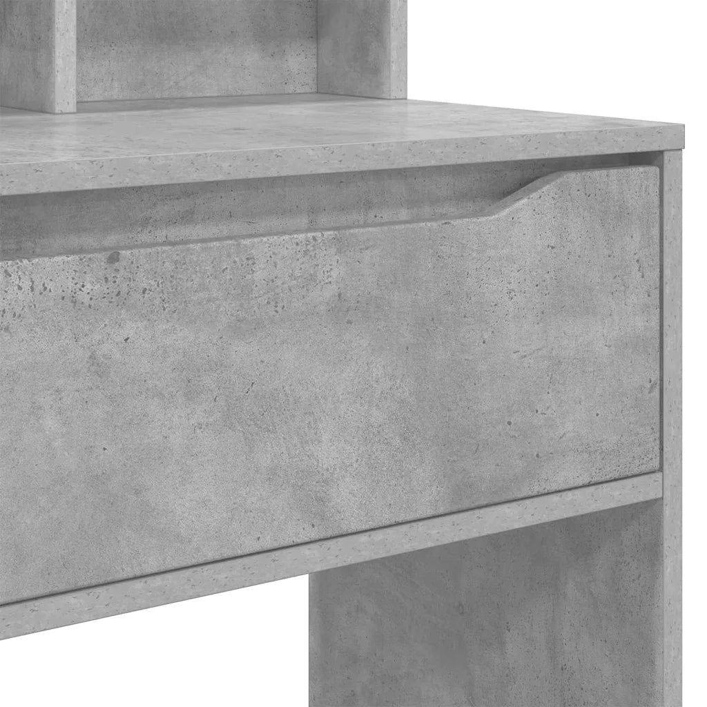 Toeletta | Tavoli da Trucco per Camera da Letto Grigio cemento