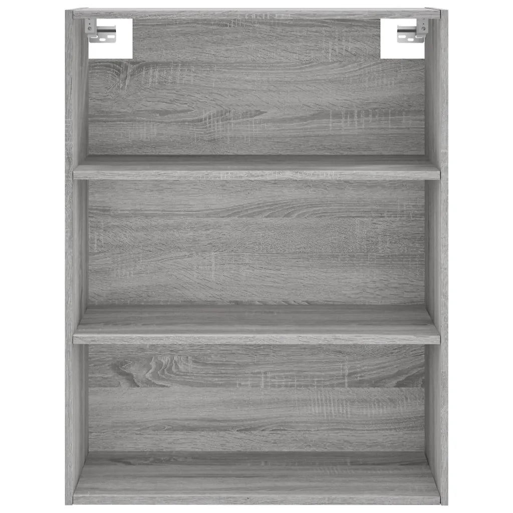 Credenza Grigio Sonoma 69,5x34x180 cm in Legno Multistrato 3189411