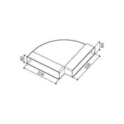 Faber 112.0157.300 Tubo di estensione accessorio per cappa