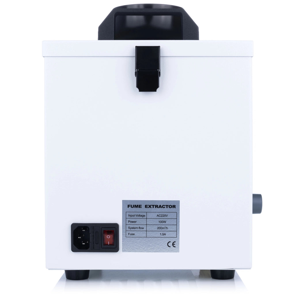Pochlattore Fumi Rosfix XL100 – 100W, 200 m³/h | Filtro HEPA + Carboni | Rame 77 cm | ≤55 dB