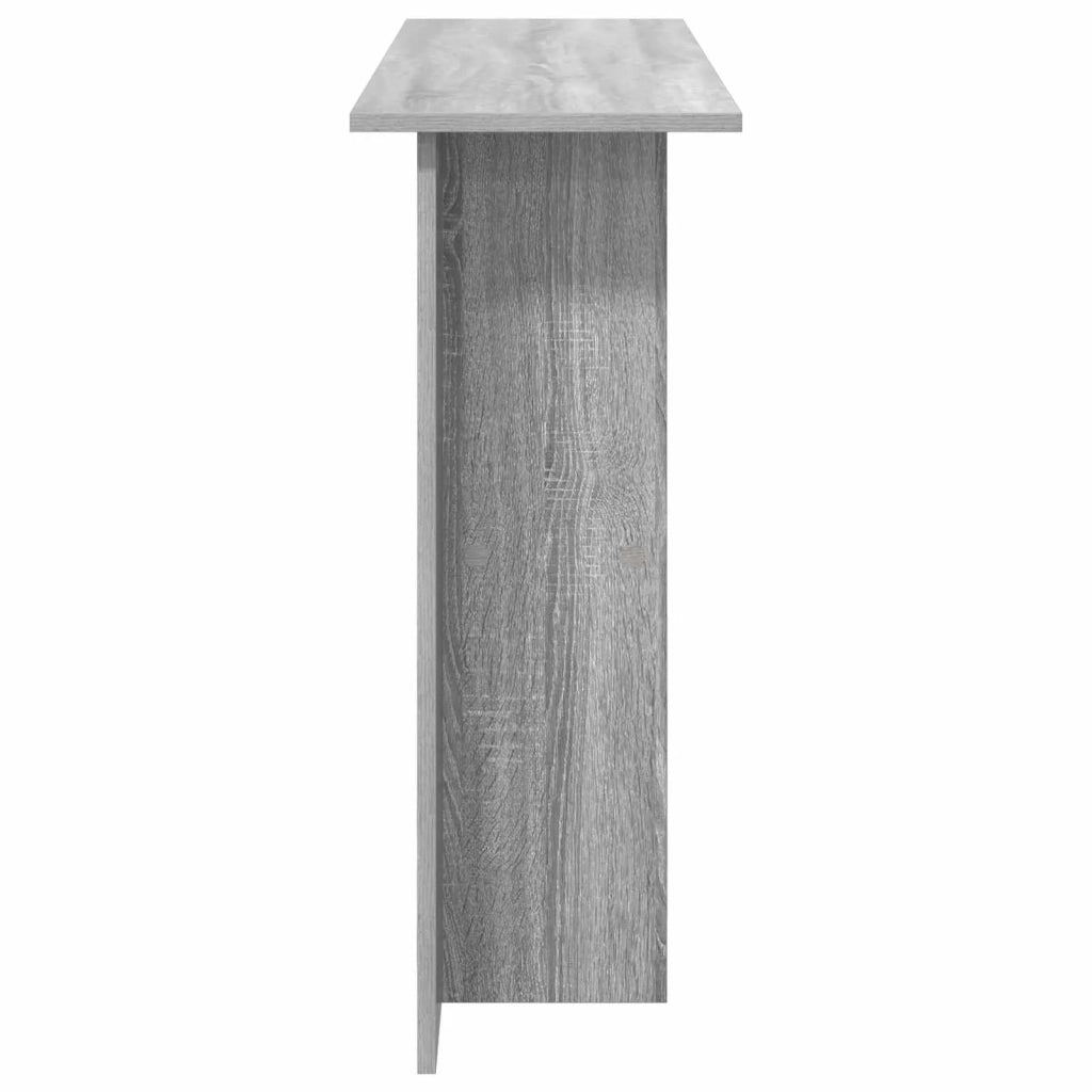 Tavolo consolle Grigio Sonoma 100 x 30 x 75 cm 8001180