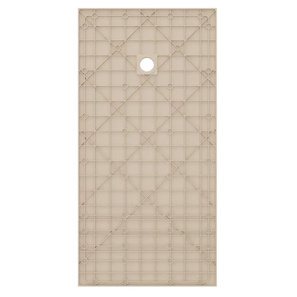 Piatto doccia 90x160 cm colore avorio effetto pietra | Samos