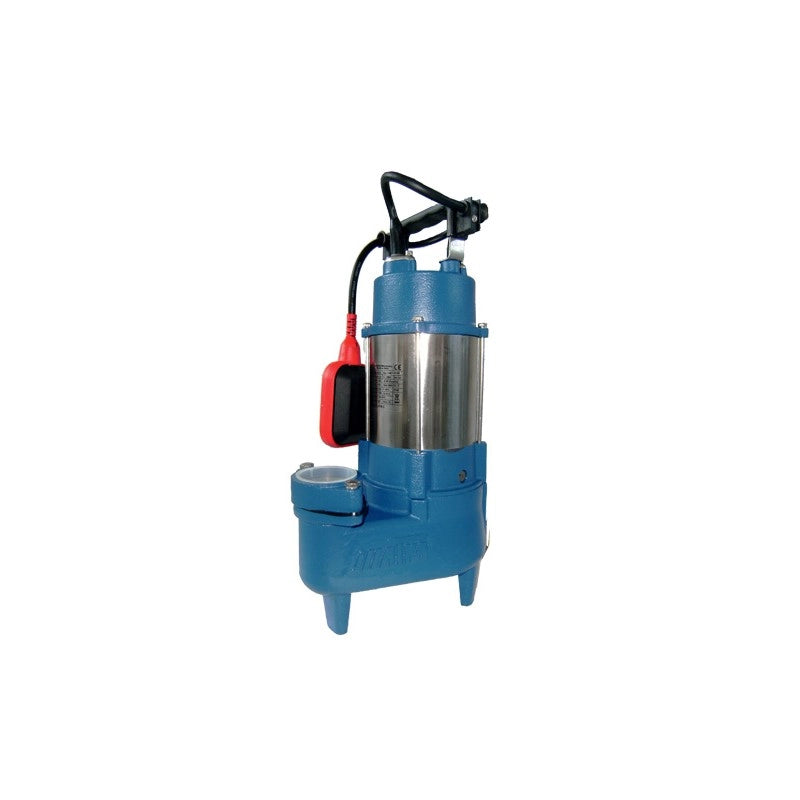 Elettropompa Sommergibile Matra serie VTXS 50G Monofase 0,37 kW da 0,50 HP per Acque Reflue