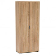 Armadio a Due Ante 180 Naturale: Spazio Organizzativo Classico, cm 75x38x174