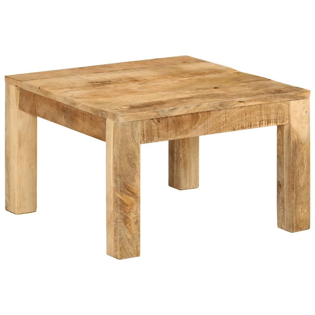 Tavolino da Salotto 55x55x35 cm in Legno Massello di Mango 350321