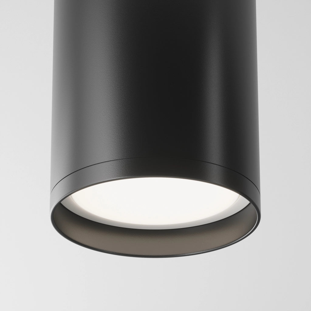 Maytoni Focus S Plafoniera nera GU10 alluminio C052CL-01B