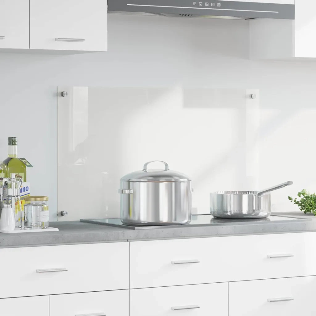 Schienale da cucina Trasparente 90 x 50 cm vetro temperato CFW6365852