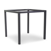 Base Tavolo Acciaio Pecos Antracite Quadro Smontata Cm 78x78h73