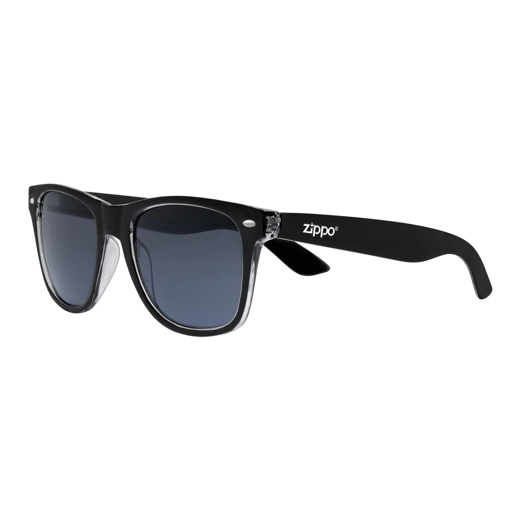 Occhiale da Sole Policarbonato Nero Trasparente OB21 OB2134 Zippo