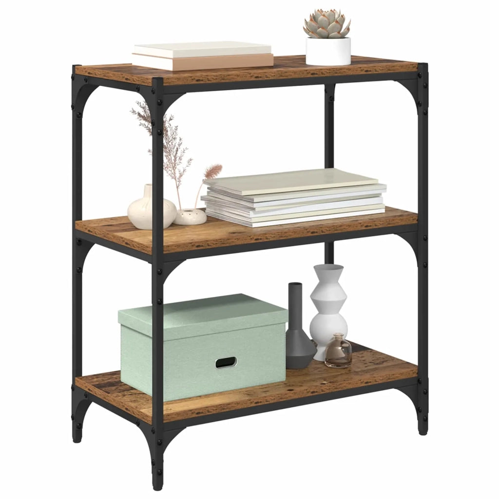 Armadio per Libri Legno vecchio 60 x 33 x 70,5 cm