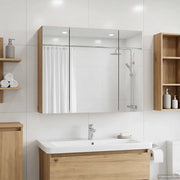 Mobiletto per specchio da bagno Rovere Artigianale