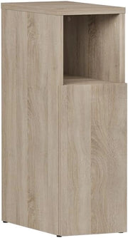 Comodino camera da letto Enton, Sonoma, 20 x 59.5 cm con 1 porta