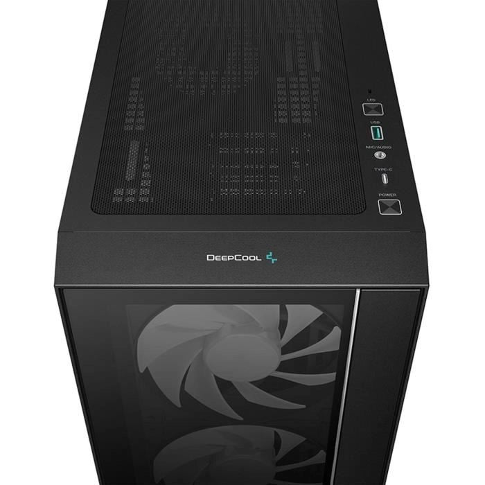 Case PC - DEEPCOOL - MATREXX 55 V4 C - Tower medio - ATX - Vetro temperato - ARGB - Nero