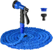 Serpentino per giardino estensibile - Flessibile e impermeabile - 30 m - Blu