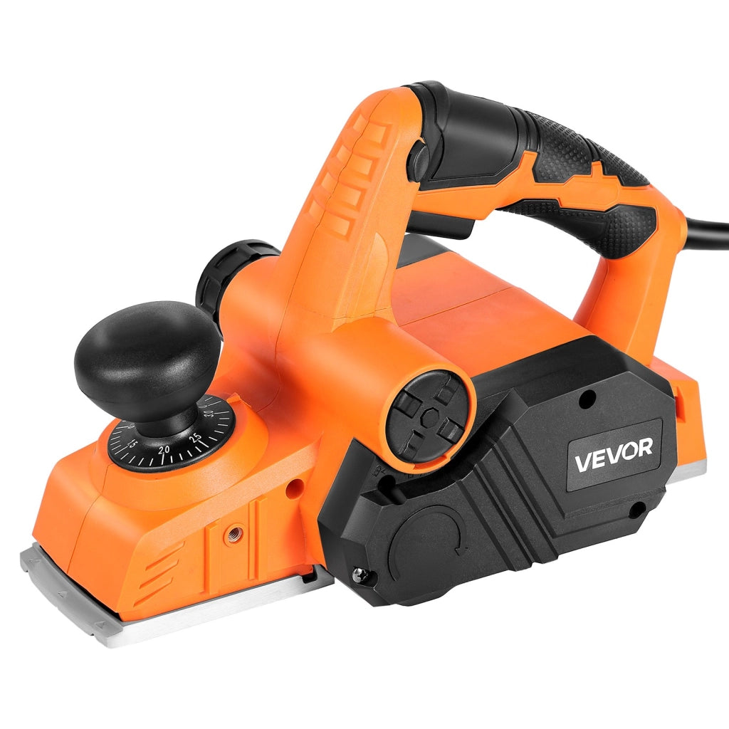 Pialletto Elettrico 900W 4823E per Legno, Larghezza Taglio 82 mm, Profondita 3 mm, 14500 Giri/min, Pialla Portatile per Fai da Te