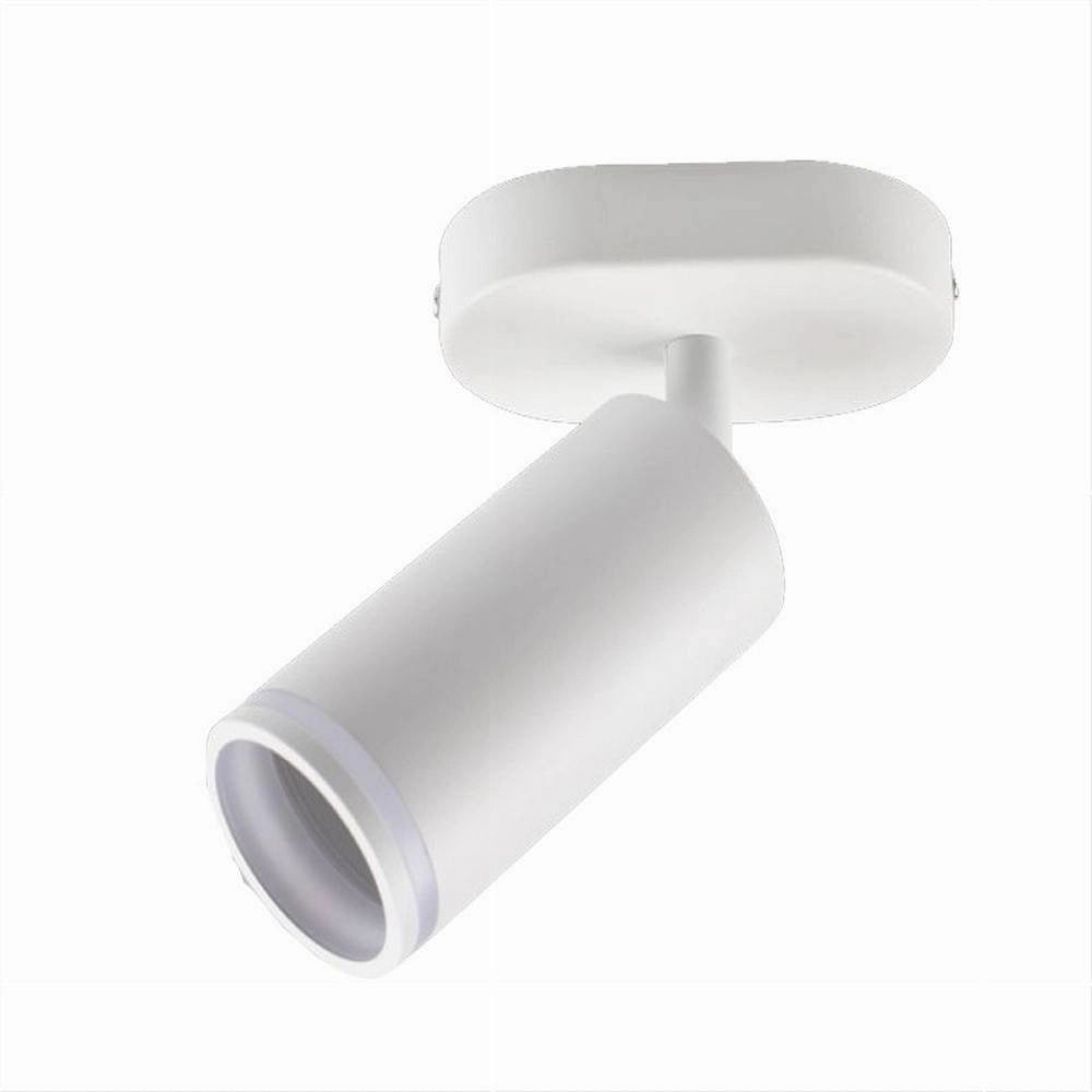 Trade Shop - Applique Plafoniera Orientabile Da Soffitto Parete 1 Diffusore Lampada Gu10 Ts-1 -