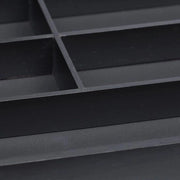 Organizzatore per Utensili, Attrezzi e Strumenti da Scrivere 7 Cestelli Nero - 4x44x305 cm - Organizzatore per Utensili, Attrezzi e Strumenti da Scrivere 47 cm di Profondità