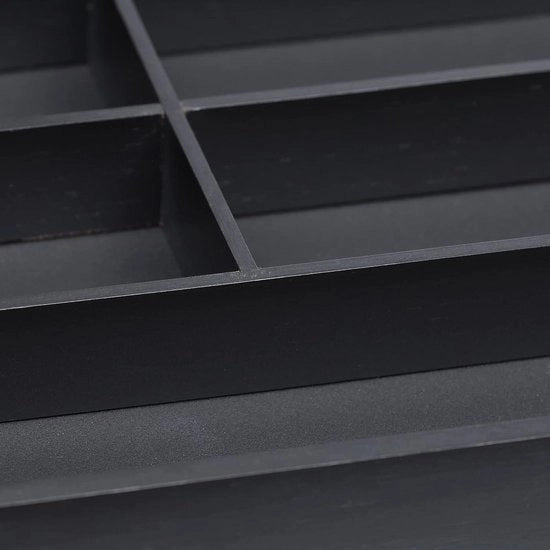Organizzatore per Utensili, Attrezzi e Strumenti da Scrivere 7 Cestelli Nero - 4x44x305 cm - Organizzatore per Utensili, Attrezzi e Strumenti da Scrivere 47 cm di Profondità