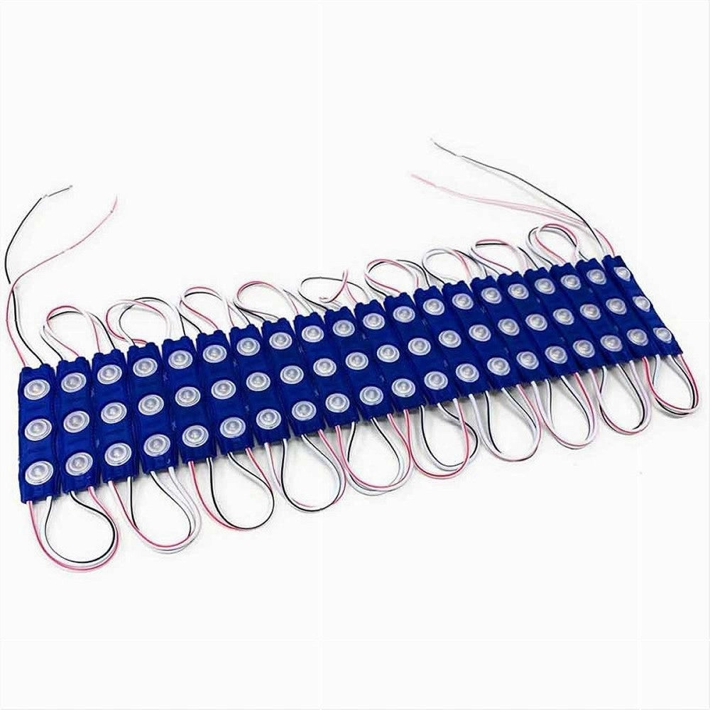 Trade Shop - Modulo Led 12v 20 Strisce 2835 Insegne Tabelle Vari Toni Luce Ip65 Abt-2835-6114 -
