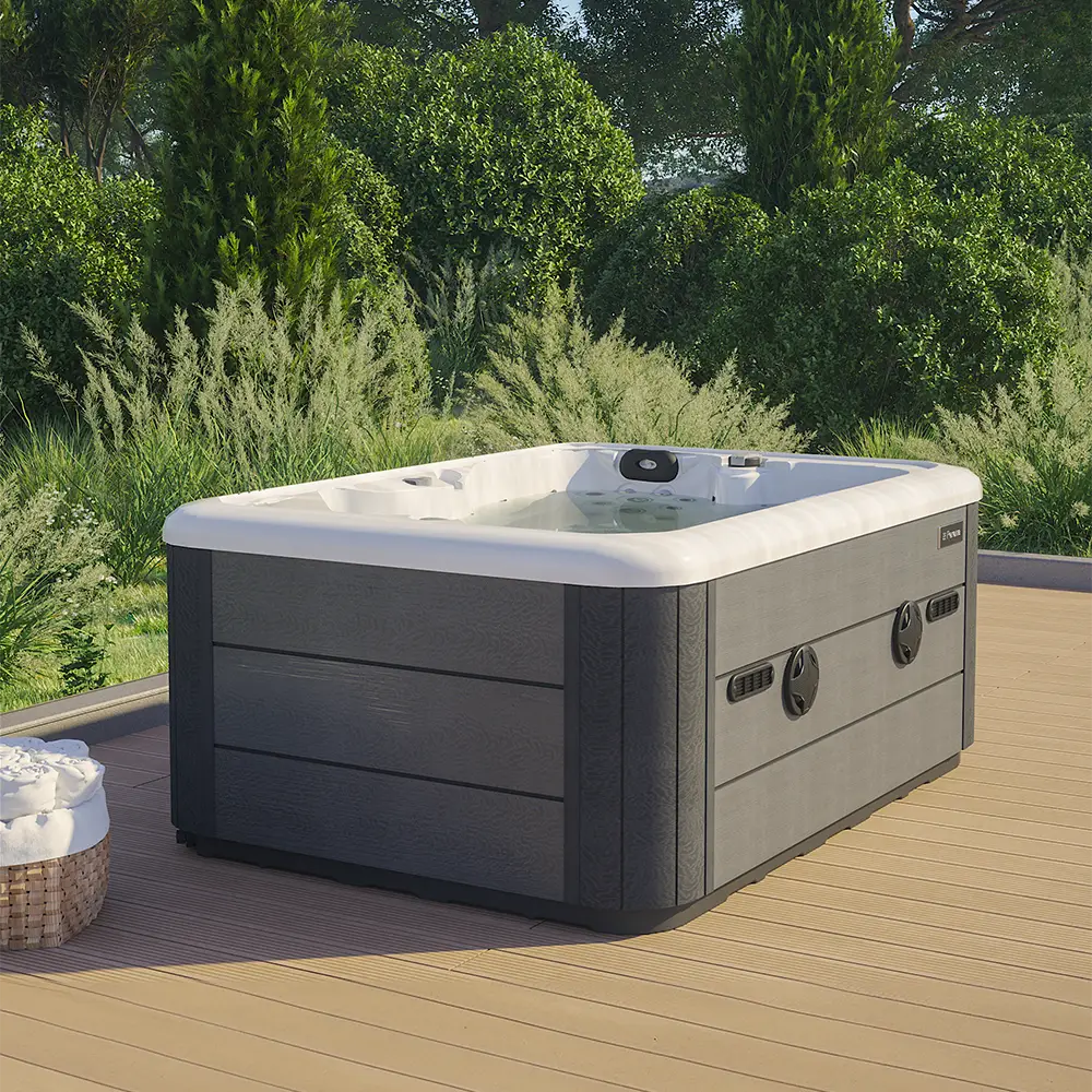 Minipiscina vasca idromassaggio 195x140x75,5 cm da esterno 2 persone | Duo