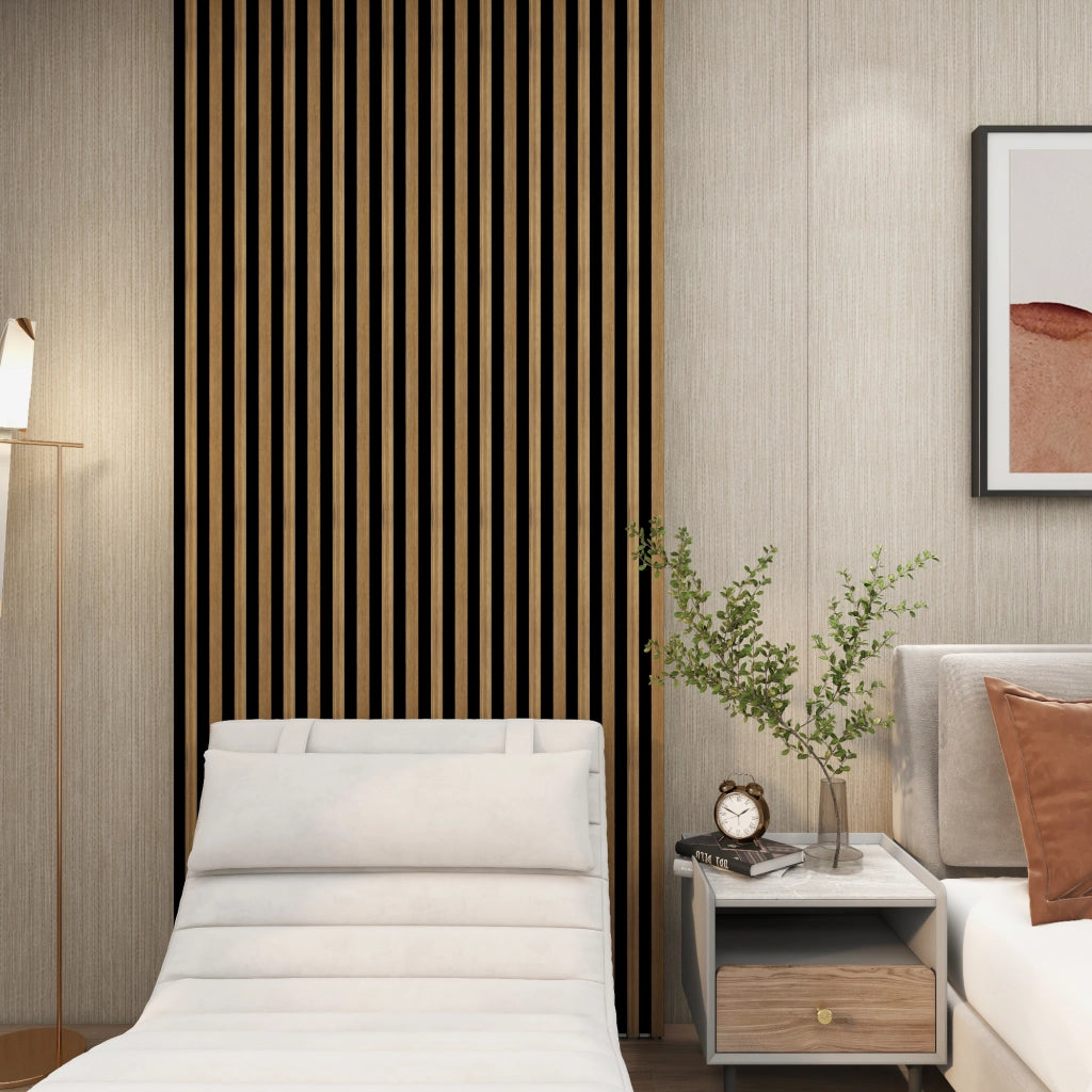 Set Blaricum di 8 Pannelli Murali 3D - Effetto Rovere NEU.HOLZ