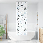 Tenda a Rullo per Doccia Cassonetto 80x240 cm Larghezza Tessuto 4014944