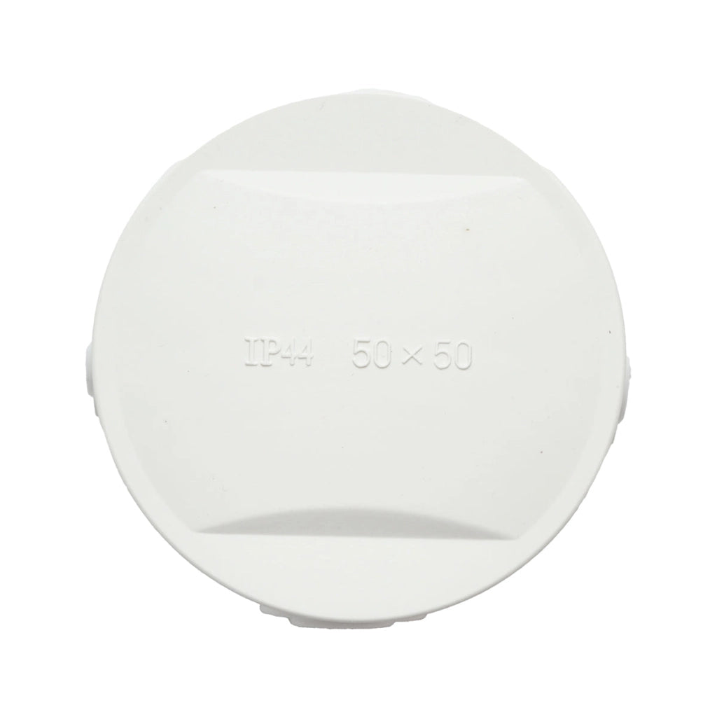 Scatola di derivazione 4 ingressi 50x50mm IP44
