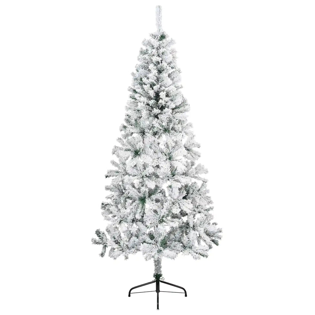 Albero di Natale Artificiale con Rami Pieghevoli 240 cm 300 LED 3460879