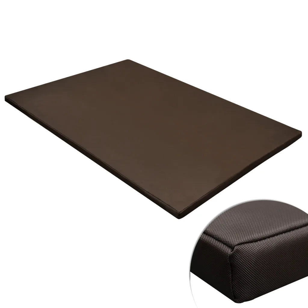Stuoia per Cani Rettangolare Liscia Marrone L cod mxl 46597