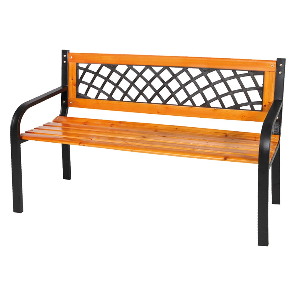PANCHINA 'GURZIA' cm. 118 x 50 x h.75 - nera  - LIF