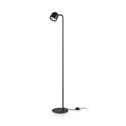 Lampada Da Terra Dodo 9W Luce Orientabile Nero Ideal Lux