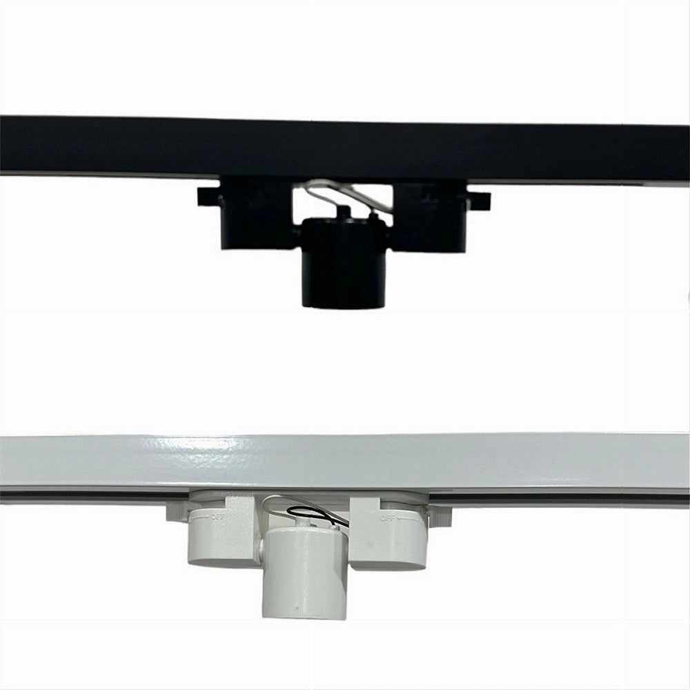 Trade Shop - Portalampada Per Binario Monofase Connettore Lampadine E27 Adattatore Pista-e27 -