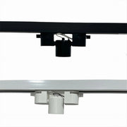 Trade Shop - Portalampada Per Binario Monofase Connettore Lampadine E27 Adattatore Pista-e27 -