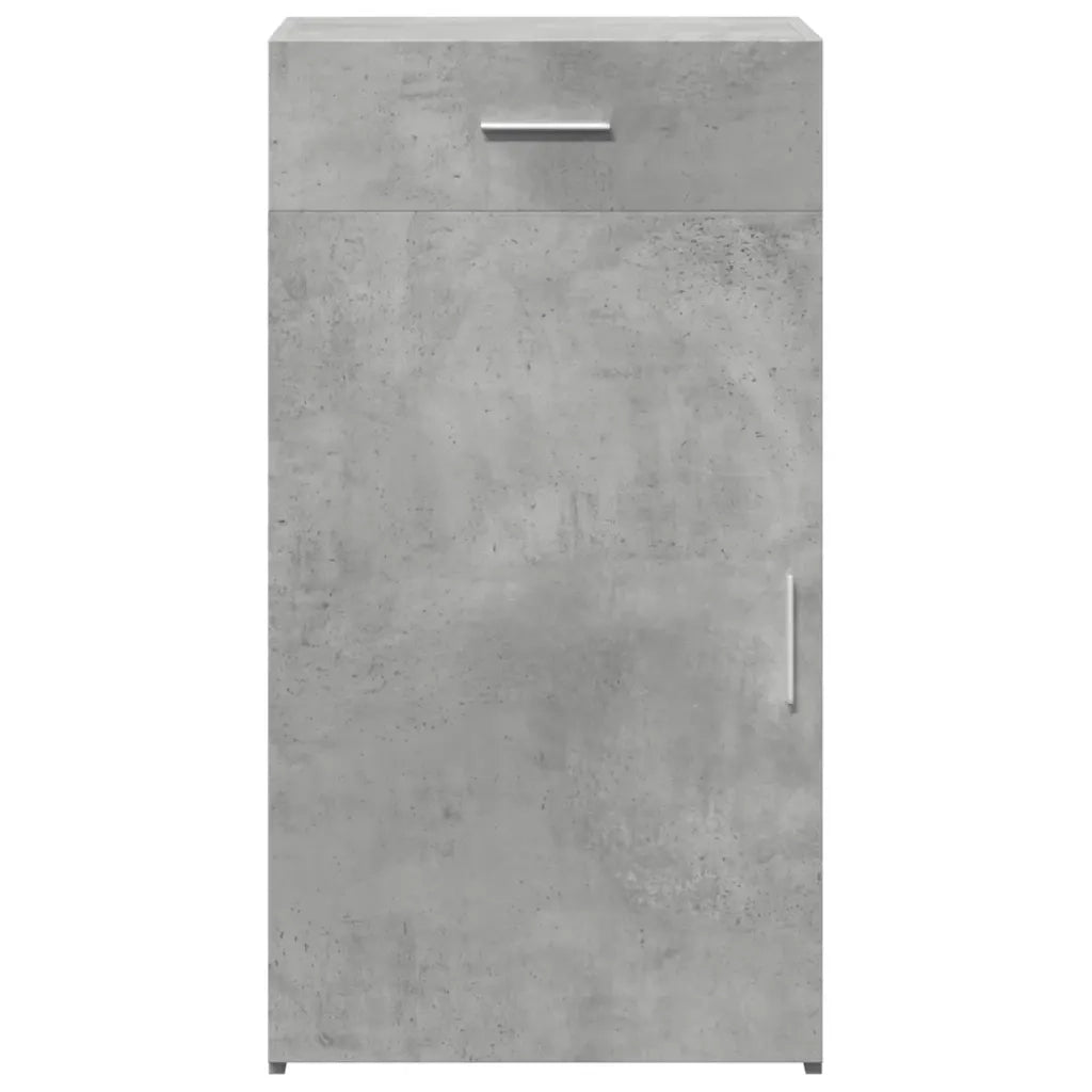 Credenza Grigio Cemento 50x42,5x93 cm in Legno Multistrato 846295